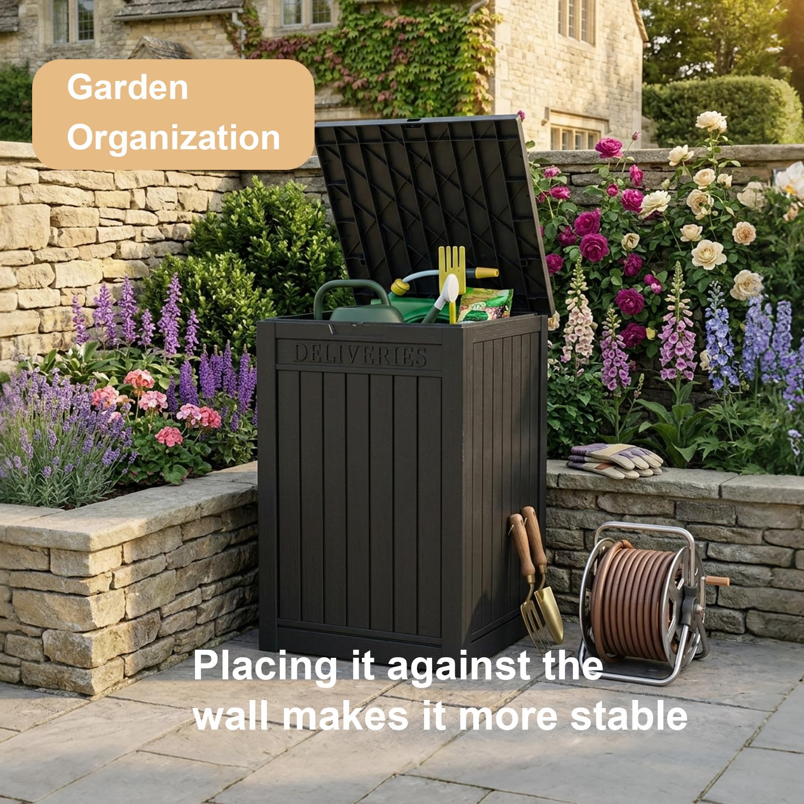 balloonデリバリーボックス Amazon.com : PatioZen Package Delivery Box 55 Gallon with Lockable